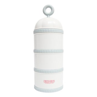 Kinibini 3層奶粉儲存盒, Kini Blue, 1入