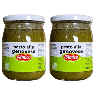D'Amico 羅勒青醬, 500g, 2個