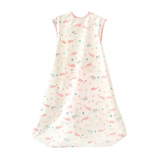 babyclo 多功能防水無袖圍兜, 鯨魚 粉色, 1入, 1件