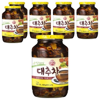 오뚜기 대추차, 1kg, 1개입, 6개