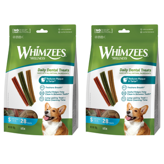 웰니스윔지스 강아지 덴탈껌 밸류백 S, 420g, 2개