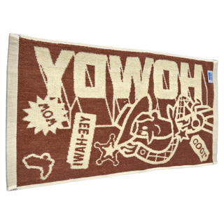 LIFE 來福牌 迪士尼 帥氣胡迪洗臉巾 28*50(cm/公分) 100%棉, 咖色 + 米色, 1組