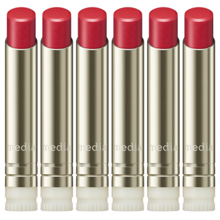 media 媚點 台灣公司貨 潤透渲彩唇膏, RD-04, 6支, 3.1g