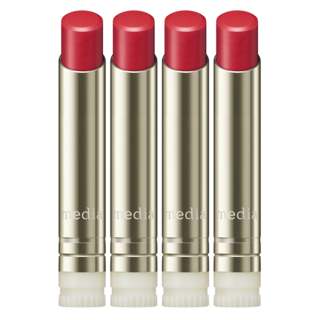 media 媚點 台灣公司貨 潤透渲彩唇膏, RD-04, 4支, 3.1g
