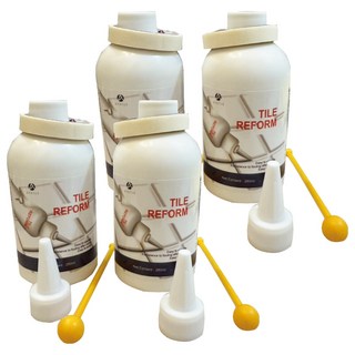 家適帝 瓷磚汙垢剋星 防霉亮白美縫劑, 4瓶, 280ml