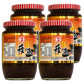 良泉 蔭瓜 純素 不含防腐劑, 380g, 4罐