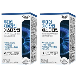 에이치엘비 루테인지아잔틴 아스타잔틴, 30정, 2개