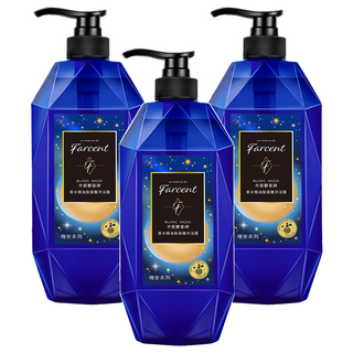 LES PARFUMS DE Farcent 香水精油胺基酸精油沐浴露 沉靜麝香, 780g, 3瓶