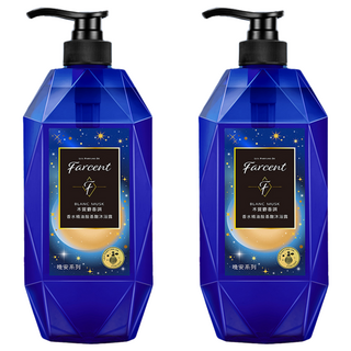 LES PARFUMS DE Farcent 香水精油胺基酸精油沐浴露 沉靜麝香, 780g, 2瓶