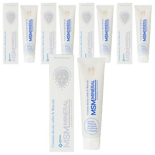 Msmineral 硫磺牙膏, 5個, 130g