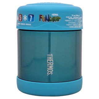THERMOS 膳魔師 Funtainer 悶燒罐 保溫5小時/保冷7小時 304不鏽鋼材質 290ML, 藍綠色, 1個