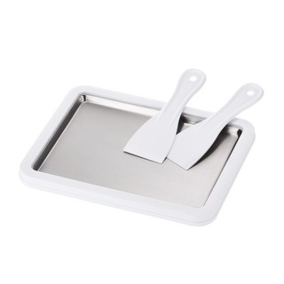 Berthan 不鏽鋼冰淇淋盤, 白色, 1個