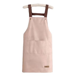 FANCY LIFE 時尚防水工作圍裙, 粉色, 66 x 80cm, 1件