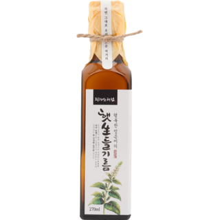 HAPPY JIRISAN 低溫壓榨 Omega-3 韓國產 幸福正恩家 當季生紫蘇油, 270ml, 1個