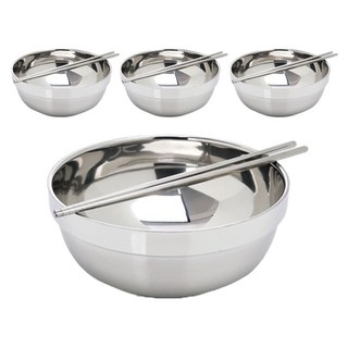 시샘 고급 이중면기 20cm + 젓가락 세트, 4세트