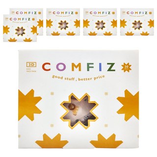 康菲 幼幼3D醫療口罩 1~3歲, 30片, 叢林探險 米色, 6盒