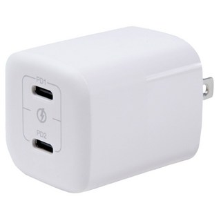 UNIQTOUGH 優尼塔斯 40W GaN小魔方極速充電器 蘋果全產品快充, 白色, 1個