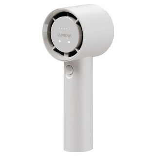 루메나 FAN PRO JET 아웃도어 휴대용 선풍기, 크림 화이트