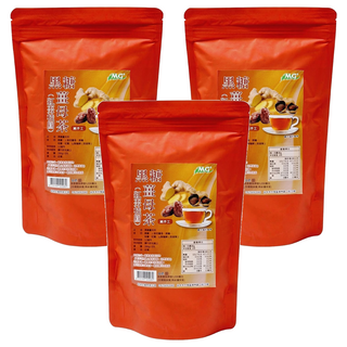 茂格生機 黑糖薑母茶 紅棗桂圓, 280g, 1入, 3個