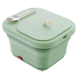 Kinyo 氣泡SPA摺疊足浴機 320 x 370 x 120~230mm 1590g, IFM-7033, 綠色