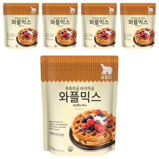 Dhflour 鬆餅粉 1kg, 5個