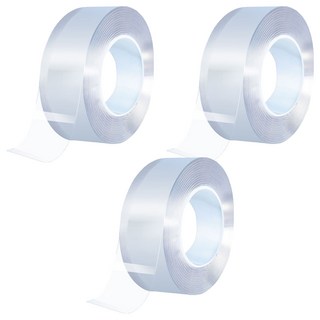 德利生活 強力奈米雙面膠 5 x 300cm, 3捲