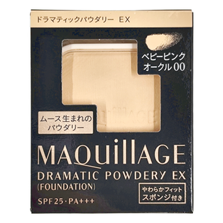 MAQuillAGE 心機彩粧 心機星魅輕羽粉餅UV EX SPF25 PA+++ BP00 9.3g 附粉撲, 1個
