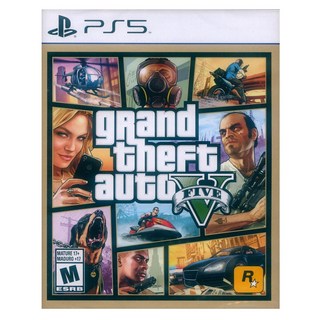 PlayStation GTA5 俠盜獵車手5 Grand Theft Auto V 中英文美版