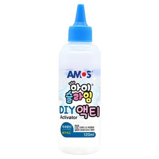 AMOS 兒童史萊姆 DIY 活化劑 120ml, 1個, 透明色