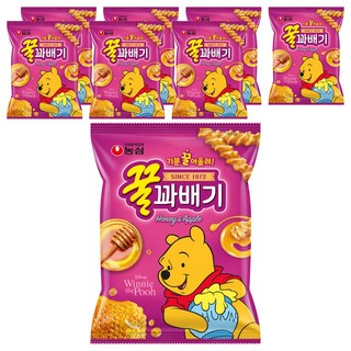 NONGSHIM 農心 Honey Twist snack 蜂蜜蘋果風味麻花捲餅乾, 90g, 8包