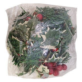 aibo 電池款 紅果子松針聖誕裝飾燈 20燈 2米長, 暖白色, 1組