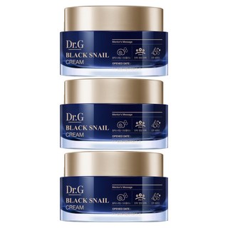 Dr.G 黑蝸牛霜, 50ml, 3罐