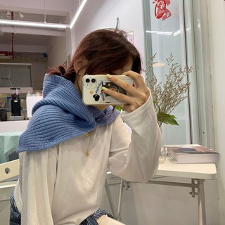 STOLIVING 厚實連帽針織巴拉克拉瓦帽