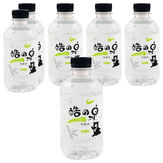 心一 酷之泉竹炭水 符合CNS國家飲用水標準 增加微量元素, 280ml, 6瓶