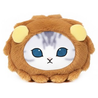 KHTOY 貓福珊迪 動物款頭型玩偶 12吋, 顏色隨機