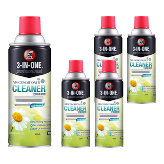 3-IN-ONE 冷氣空調清潔劑 夏日涼風, 331ml, 5瓶