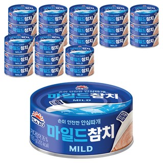 사조참치 마일드, 135g, 24개