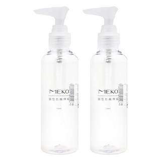 MEKO 圓形長嘴押瓶 150ml, 透明色, 2個