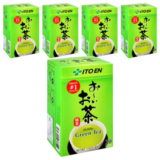 ITO EN 伊藤園 好喝綠茶包 Set 日本原裝進口 1.4oz(40g), 2g, 20包, 5盒