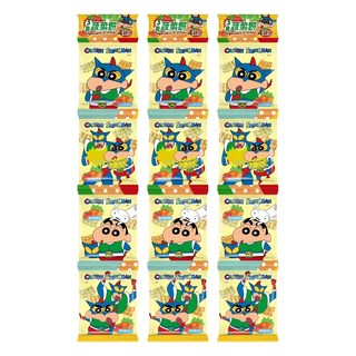 SUN FRIEND 蠟筆小新蔬菜餅 四連, 8g, 12包