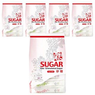 戀 長條砂糖, 600g, 5袋