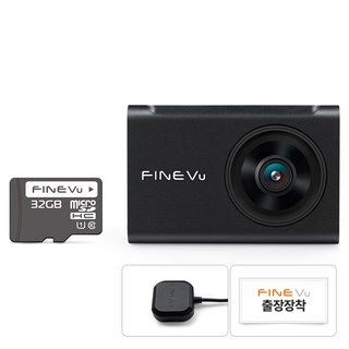 파인뷰 5GHz 와이파이 전후방 FHD 2채널 차량용 블랙박스 X6 NEW, 32GB, 블랙박스 + 거치대 + GPS안테나 + 무료장착쿠폰
