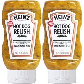 HEINZ 亨氏 黃芥末熱狗醬, 375ml, 2個