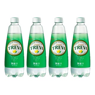 LOTTE 樂天 TREVI 氣泡水, 500ml, 4瓶