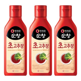 清淨園 醋辣椒醬, 500g, 3瓶