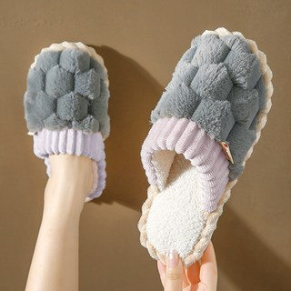 알로데 큐브 메론팡 실내 거실화, TYPE04 그레이, 1개