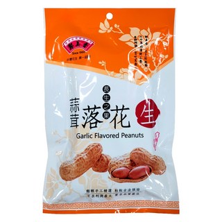 Nut King 鄭美香 蒜蓉落花生, 200g, 1包