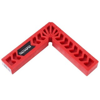 DURATEC 德迅 90度直角輔助定位器, 8吋款, 紅色, 1個