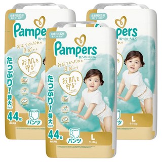 Pampers 幫寶適 日本境內款 極上守護拉拉褲 9~14kg, L, 132片