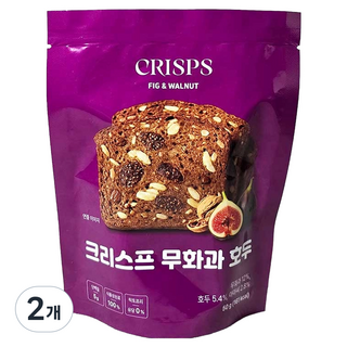 하늘처럼 크리스프 무화과 호두, 2개, 50g